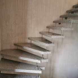 Naturstein Treppe